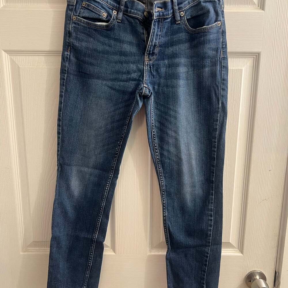 Banana Republic Mid-Rise Skinny Ankle Jeans Size 27 P Womens jeans